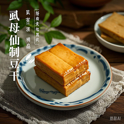 普寧豆干：虱母仙制豆干